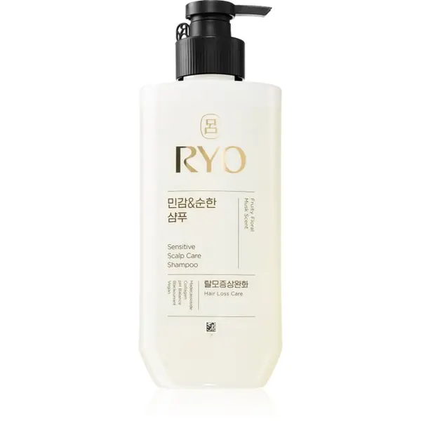 RYO RYO Sensitive Scalp Care Shampoo umirujući šampon za osjetljivo vlasište 480 ml