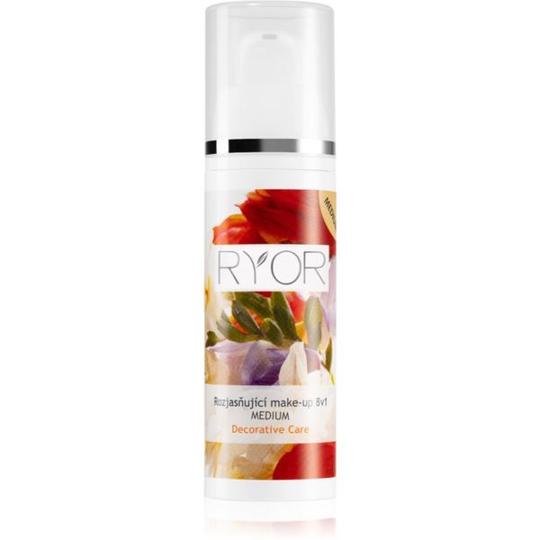 RYOR RYOR Decorative Care posvjetljujući puder 8 u 1 nijansa Medium 30 ml