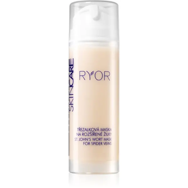 RYOR RYOR Skin Care kantarionova maska s rutinem za prosirene i ispucane vene 150 ml