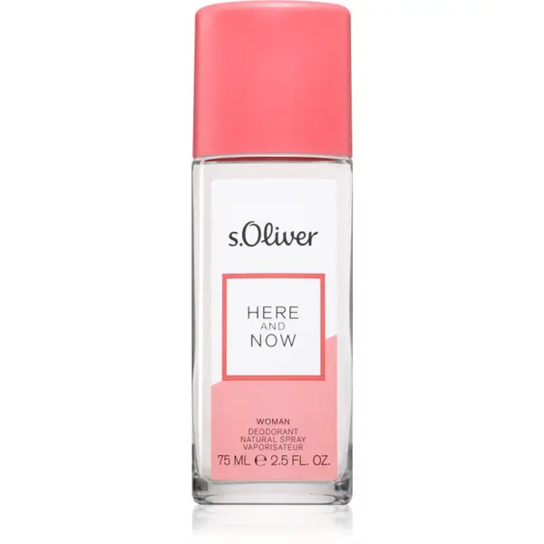 s.Oliver s.Oliver Here and Now Women raspršivač dezodoransa za žene 75 ml