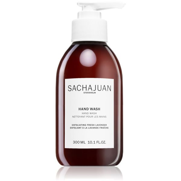 Sachajuan Sachajuan Exfoliating Hand Wash Fresh Lavender eksfolijacijski gel za ruke 300 ml