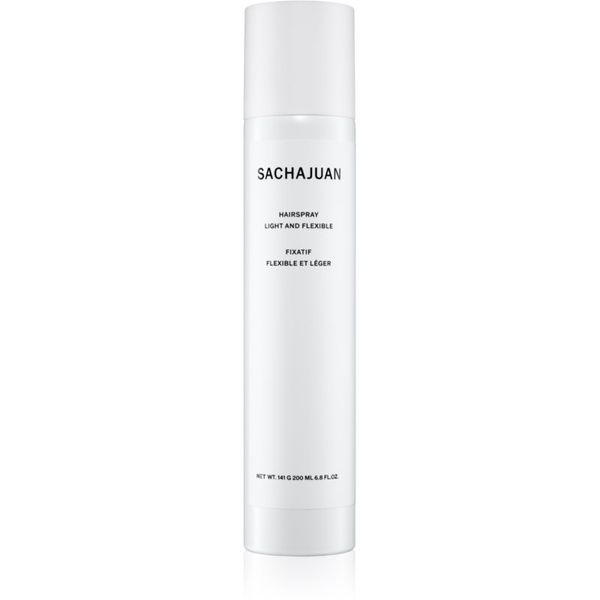 Sachajuan Sachajuan Hairspray Light and Flexible lak za kosu za prirodno učvršćivanje 200 ml