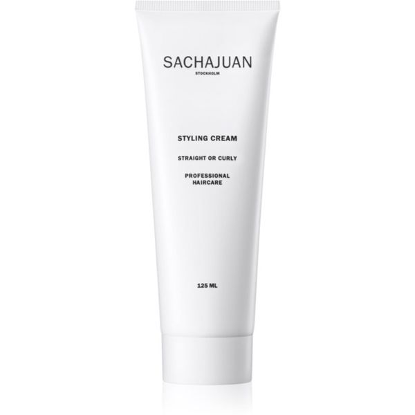 Sachajuan Sachajuan Styling and Finish Straight or Curly krema za oblikovanje za kosu 125 ml
