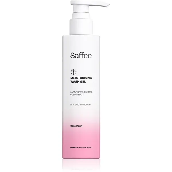 Saffee Saffee SensiDerm Moisturising Wash Gel hidratantni gel za čišćenje za suho i osjetljivo lice 200 ml