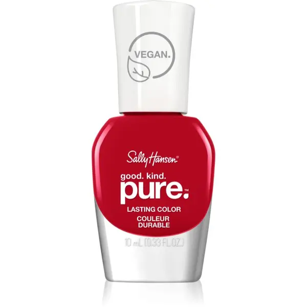 Sally Hansen Sally Hansen Good. Kind. Pure. dugotrajni lak za nokte s učvršćujućim učinkom nijansa Natural Red 10 ml