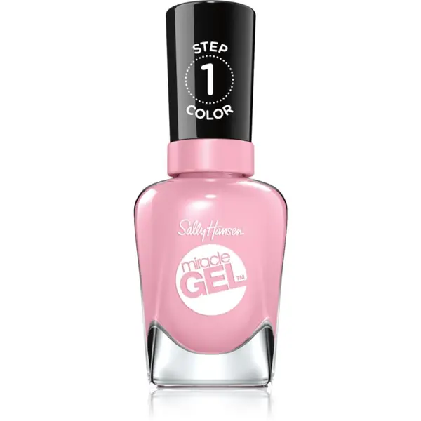 Sally Hansen Sally Hansen Miracle Gel™ gel lak za nokte bez korištenja UV/LED lampe nijansa 160 Pinky Promise 14,7 ml