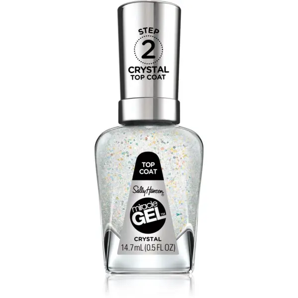Sally Hansen Sally Hansen Miracle Gel™ gel lak za nokte bez korištenja UV/LED lampe nijansa Crystal 14.7 ml