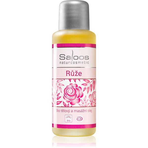 Saloos Saloos Bio Body And Massage Oils Rose ulje za masažu tijela 50 ml