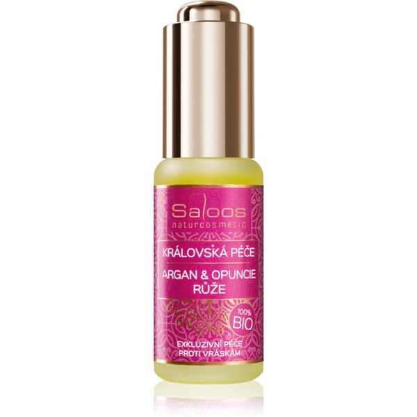 Saloos Saloos Bio King's Care Argan & Opuntia & Rose bio ulje argana s učinkom protiv bora 20 ml