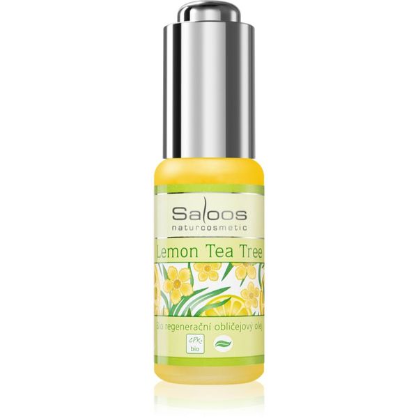 Saloos Saloos Bio Skin Oils Lemon Tea Tree regenerirajuće ulje za masno i problematično lice 20 ml