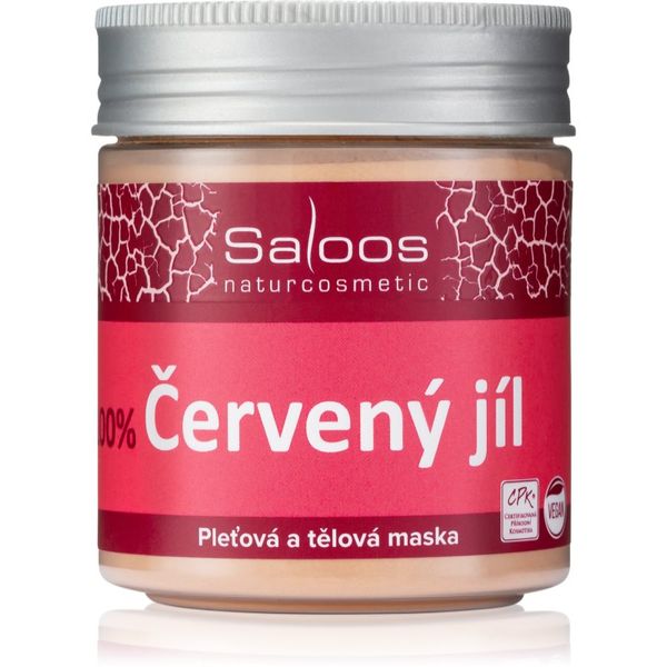 Saloos Saloos Clay Mask Montmorillonite maska za lice i tijelo za umornu kožu lica 140 g