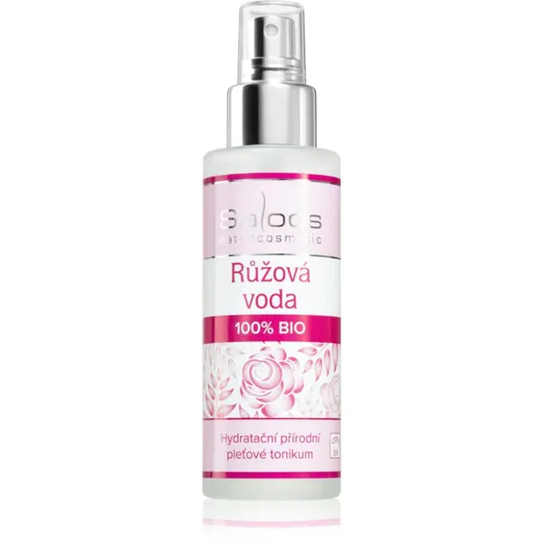 Saloos Saloos Floral Water Rose 100% Bio cvjetna voda za lice za posvjetljivanje i revitalizaciju 100 ml