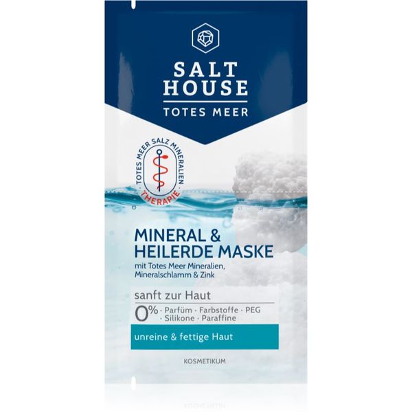 Salt House Salt House Dead Sea Mineral Face Mask maska za lice 2x7 ml