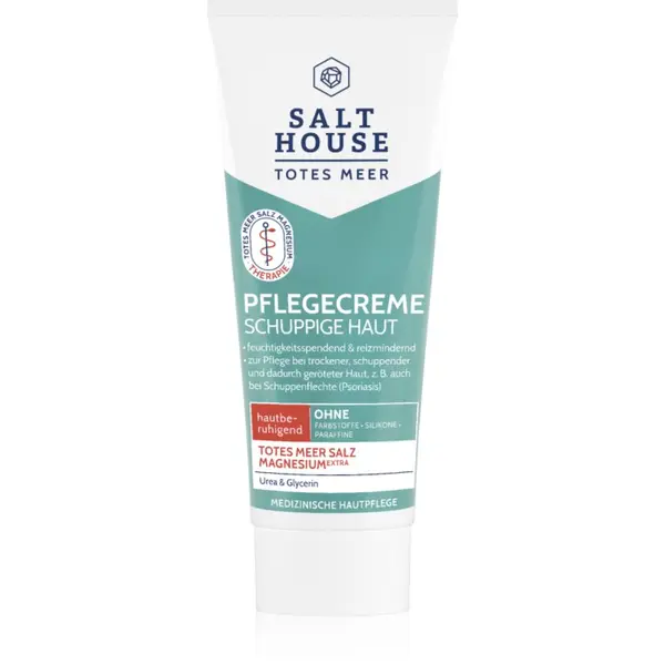 Salt House Salt House Dead Sea Therapy Care Cream krema za tretman za ljuskavu i nadraženu kožu 75 ml
