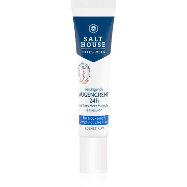 Salt House Salt House Dead Sea Therapy Eye Cream 24h hidratantna krema za područje oko očiju s hijaluronskom kiselinom 15 ml
