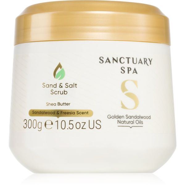 Sanctuary Spa Sanctuary Spa Golden Sandalwood solni piling za tijelo 300 g