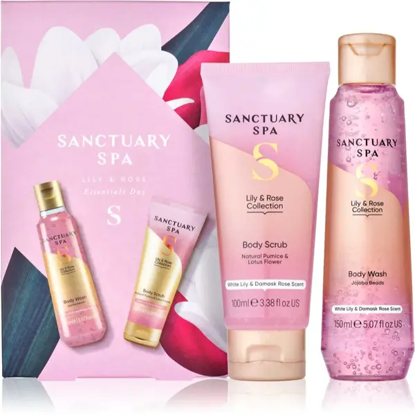 Sanctuary Spa Sanctuary Spa Lily & Rose Essentials poklon set duo