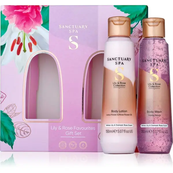 Sanctuary Spa Sanctuary Spa Lily & Rose Favourites poklon set za tijelo