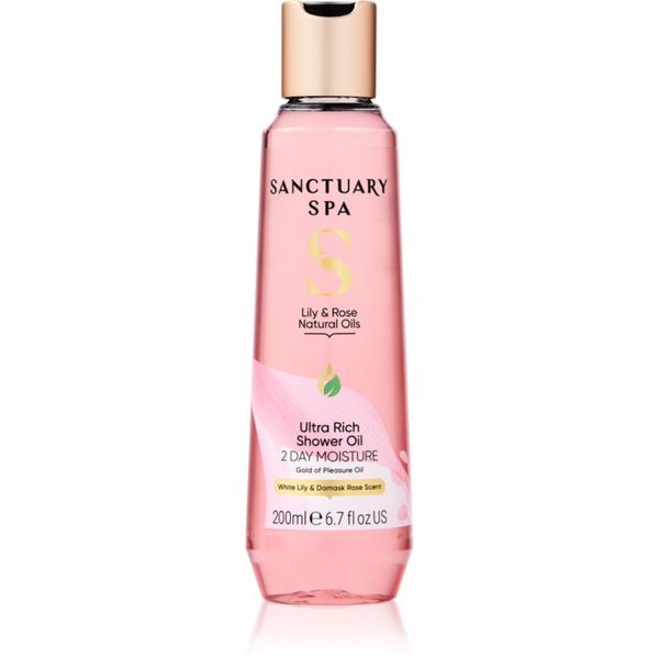 Sanctuary Spa Sanctuary Spa Lily & Rose njegujuće ulje za tuširanje 200 ml