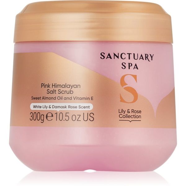 Sanctuary Spa Sanctuary Spa Lily & Rose piling za njegu tijela s mirisom cvijeća 300 g