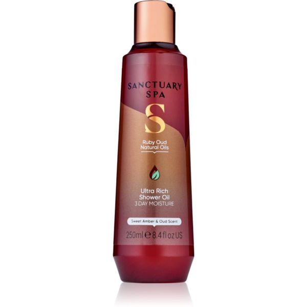 Sanctuary Spa Sanctuary Spa Ruby Oud njegujuće ulje za tuširanje s hranjivim učinkom 250 ml