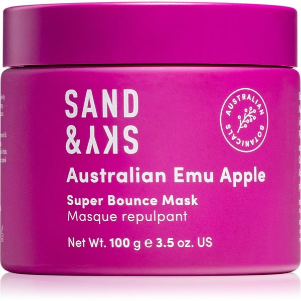 Sand & Sky Sand & Sky Australian Emu Apple Super Bounce Mask maska za hidrataciju i posvjetljivanje za lice 100 g