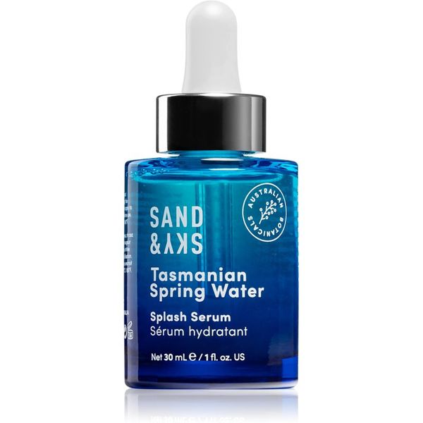 Sand & Sky Sand & Sky Tasmanian Spring Water Splash Serum intenzivni hidratantni serum za lice 30 ml