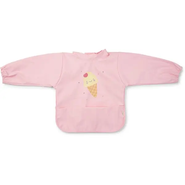 Saro Baby Saro Baby Waterproof Bib with Sleeves podbradnik Ice Cream 1 kom