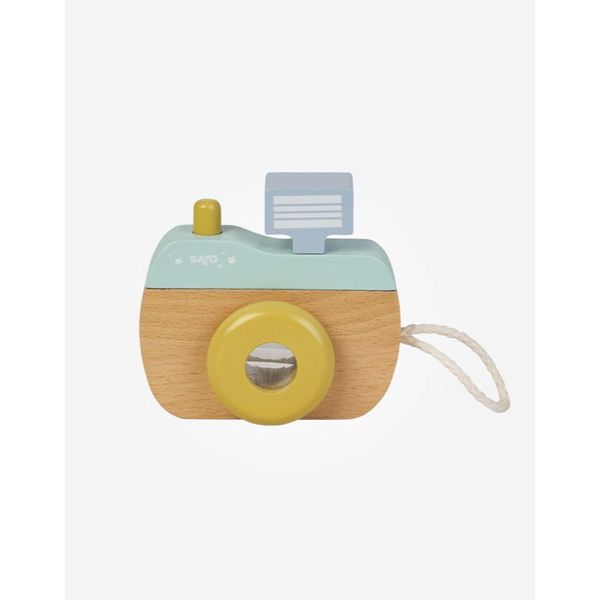 Saro Baby Saro Baby Wooden Camera fotoaparat od drva 24 m+ Mint 1 kom