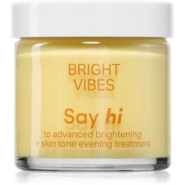 Say Hi Say Hi Bright Vibes posvjetljujuća krema za ujednačavanje tena lica 50 ml