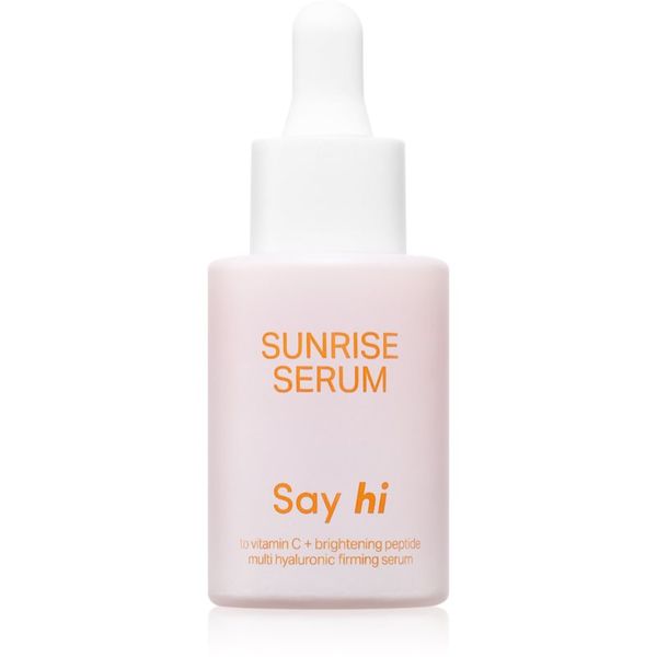 Say Hi Say Hi Sunrise posvjetljujući serum za učvršćivanje kože lica s vitaminom C 30 ml