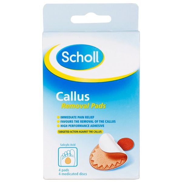 Scholl Scholl Callus jastučići za osjetljiva stopala 4 kom