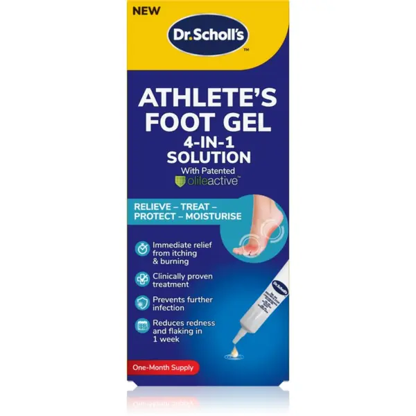 Scholl Scholl Dr. Scholl's Athlete's Foot Gel umirujući gel za stopala 1 kom