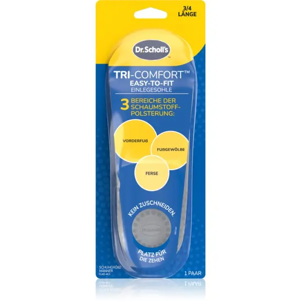 Scholl Scholl Dr. Scholl's Tri-Comfort ulošci za cipele veličina Large - Men's EU 40 - 46.5 1 par