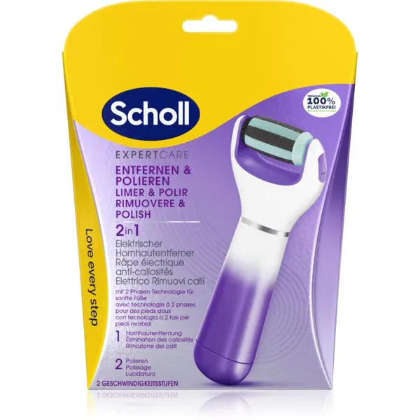 Scholl Scholl Expert Care File & Smooth električna rašpa za stopala 1 kom