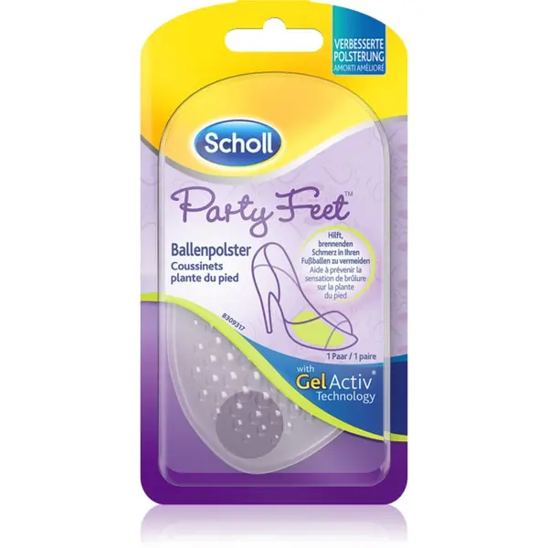 Scholl Scholl GelActiv Party Feet hidrogel ulošci za stopala i cipele 1 par