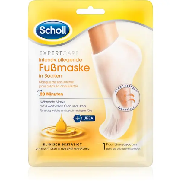 Scholl Scholl Pedimask™ Urea intenzivna maska za stopala 1 par
