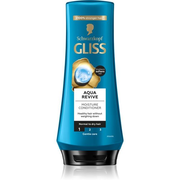 Schwarzkopf Schwarzkopf Gliss Aqua Revive balzam za kosu za normalnu i suhu kosu 200 ml