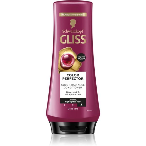 Schwarzkopf Schwarzkopf Gliss Color Perfector zaštitni regenerator za obojenu kosu 200 ml