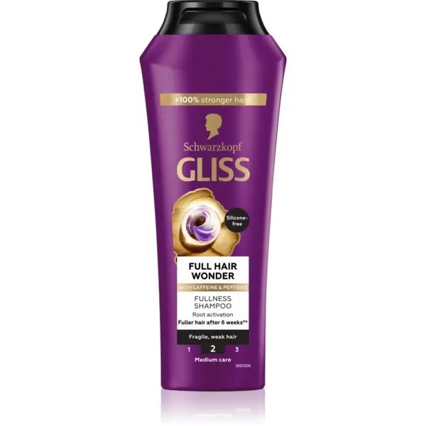 Schwarzkopf Schwarzkopf Gliss Full Hair Wonder regenerirajući šampon za oslabljenu kosu 250 ml