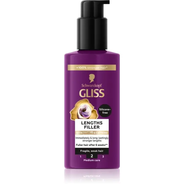 Schwarzkopf Schwarzkopf Gliss Full Hair Wonder serum za jačanje za suhu i lomljivu kosu 100 ml