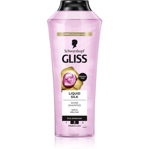 Schwarzkopf Schwarzkopf Gliss Liquid Silk regenerirajući šampon za jačanje i sjaj kose 400 ml