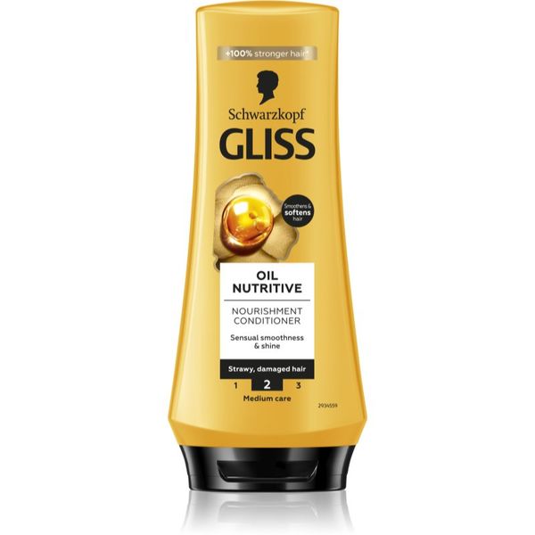 Schwarzkopf Schwarzkopf Gliss Oil Nutritive hranjivi regenerator s uljem 200 ml