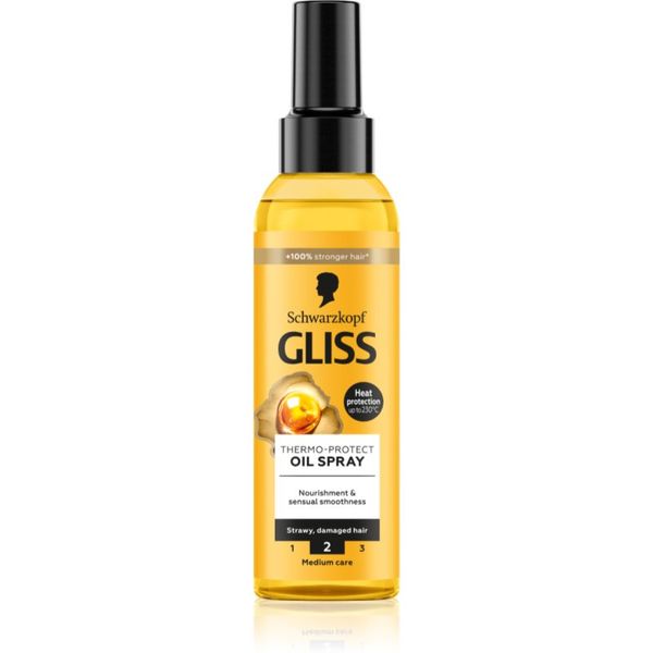 Schwarzkopf Schwarzkopf Gliss Oil Nutritive zaštitno ulje za toplinsko oblikovanje kose 150 ml