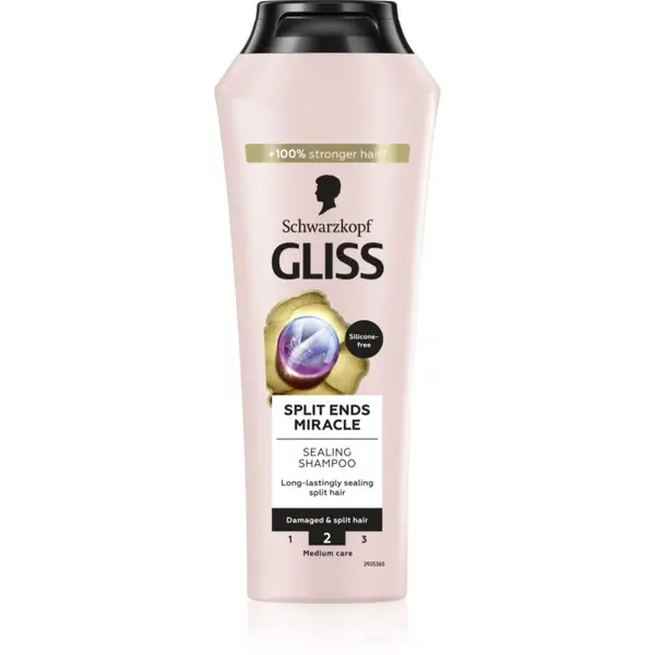Schwarzkopf Schwarzkopf Gliss Split Ends Miracle regenerirajući šampon za ispucale vrhove kose 250 ml