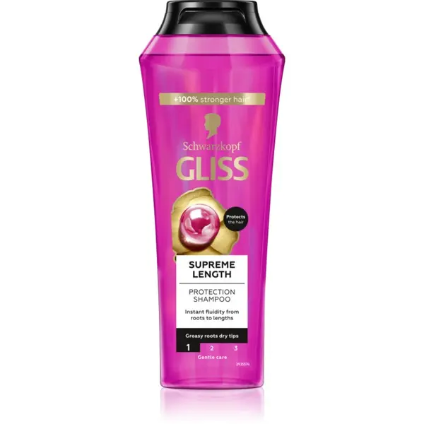 Schwarzkopf Schwarzkopf Gliss Supreme Length zaštitni šampon za dugu kosu 250 ml