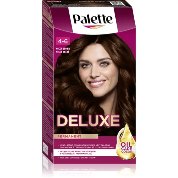Schwarzkopf Schwarzkopf Palette Deluxe trajna boja za kosu nijansa 4-6 Mocca Brown 1 kom