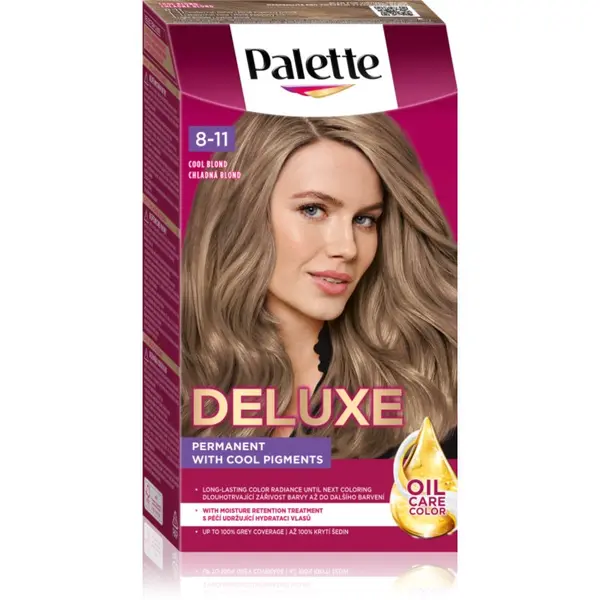 Schwarzkopf Schwarzkopf Palette Deluxe trajna boja za kosu nijansa 8-11 Cool Blonde 1 kom