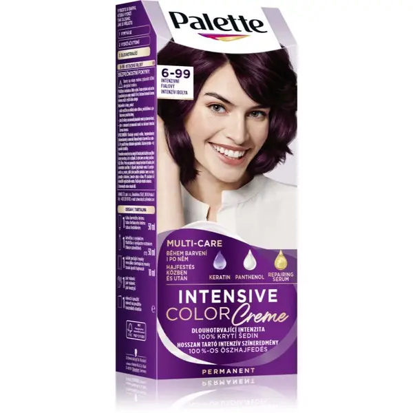 Schwarzkopf Schwarzkopf Palette Intensive Color Creme trajna boja za kosu nijansa 6-99 (V5) Intense Violet 1 kom