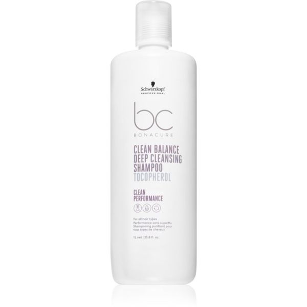 Schwarzkopf Professional Schwarzkopf Professional BC Bonacure Clean Balance šampon za dubinsko čišćenje 1000 ml